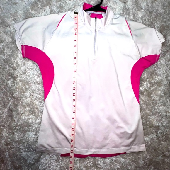 🤍💗 Adidas CLIMACOOL Zip-Front Performance Top | Size M 💗🤍 - Picture 6 of 8